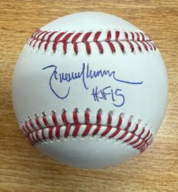 Autographed RANDY JOHNSON HOF 2015 Official Rawlings Major League Baseball Beckett Witnessed