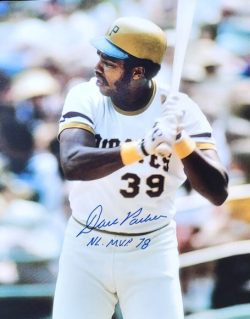 Autographed DAVE PARKER "NL MVP 78" 11x14 Pittsburgh Pirates Photo