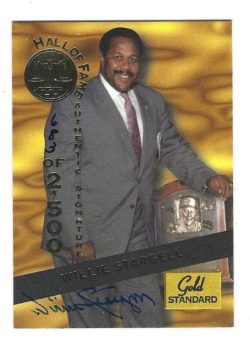 Autographed WILLIE STARGELL Pittsburgh Pirates 1994 Signature Rookie Card /2500