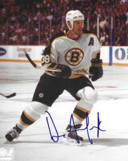 AUTOGRAPHED DAVE ANDREYCHUK 8x10 Boston Bruins Photo