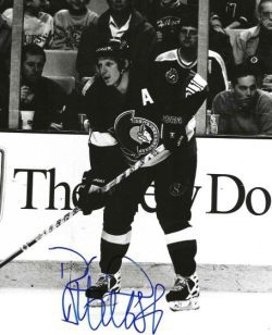 Autographed DANIEL ALFREDSSON 8X10 Ottawa Senators photo