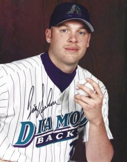 AUTOGRAPHED BRIAN ANDERSON 8X10 Arizona Diamondbacks photo