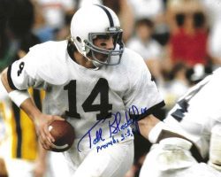 Autographed TODD BLACKLEDGE 8X10 Penn State University Photo