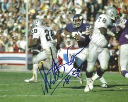 Autographed MATT BLAIR Minnesota Vikings 8X10 Photo