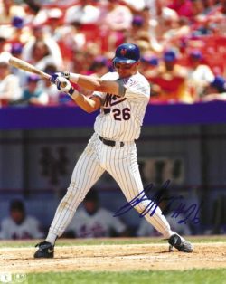 AUTOGRAPHED RICO BROGNA 8x10 New York Mets Photo