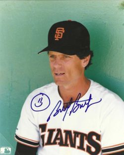 AUTOGRAPHED BRETT BUTLER 8x10 San Francisco Giants photo