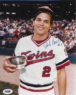 AUTOGRAPHED JOHN CASTINO 8x10 Minnesota Twins photo PSA/DNA