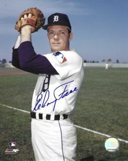 AUTOGRAPHED ELROY FACE 8X10 Detroit Tigers Photo