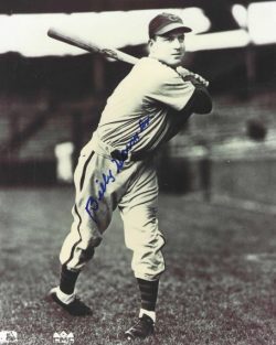 Autographed BILLY HERMAN 8x10 Chicago Cubs Photo