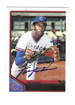 Autographed FERGIE JENKINS 2011 Topps Lineage Card