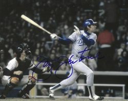 AUTOGRAPHED JAY JOHNSTONE 8x10 Los Angeles Dodgers photo