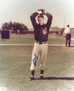 Autographed BOB LEMON 8x10 Cleveland Indians Photo