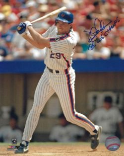 AUTOGRAPHED DAVE MAGADAN "86 WS Champs" 8x10 New York Mets photo