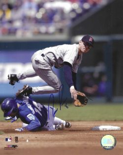AUTOGRAPHED NICK PUNTO 8X10 Minnesota Twins photo