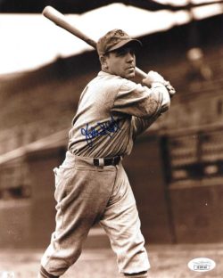 AUTOGRAPHED JOHN RIDDLE 8X10 Boston Bees Photo JSA