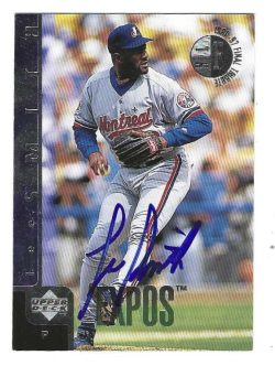 Autographed LEE SMITH Montreal Expos 1998 Upper Deck Card