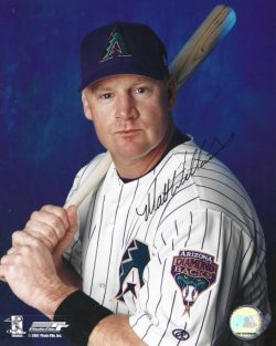 Autographed MATT WILLIAMS 8x10 Arizona Diamondbacks Photo