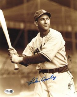 Autographed LUKE APPLING 8X10 Chicago Whit Sox photo JSA