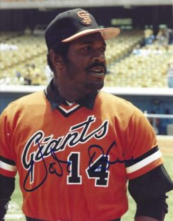 AUTOGRAPHED VIDA BLUE 8X10 San Francisco Giants Photo