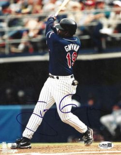 AUTOGRAPHED TONY GWYNN 8x10 San Diego Padres photo JSA
