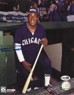 AUTOGRAPHED MINNIE MINOSO 8x10 Chicago White Sox Photo JSA