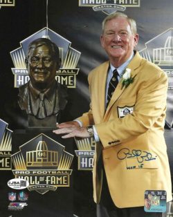 Autographed BILL POLIAN "HOF 15" 8x10 Buffalo Bills Photo JSA