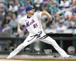 Autographed MAX SCHERZER New York Mets 8x10 Photo Fanatics COA