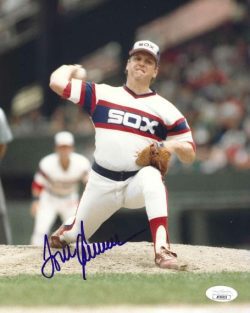 Autographed HOF'R TOM SEAVER 8x10 Chicago White Sox Photo JSA