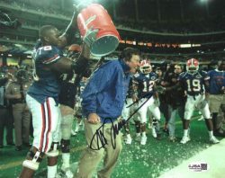 Autographed STEVE SPURRIER  8x10 photo  University of Florida JSA