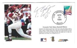 Autographed FERNANDO TATIS St. Louis Cardinals Cachet Cover