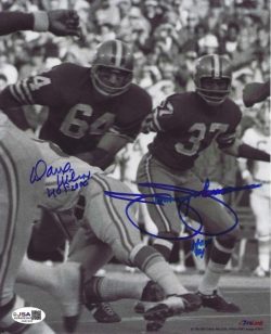 Autographed DAVE WILCOX & JIMMY JOHNSON 8X10 San Francisco 49'ers Photo JSA