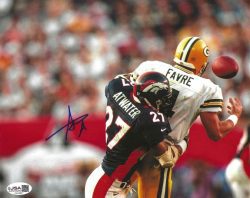 Autographed STEVE ATWATER Denver Broncos 8x10 Photo JSA