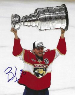 Autographed JESPER BOQVIST 8x10 Florida Panthers Photo