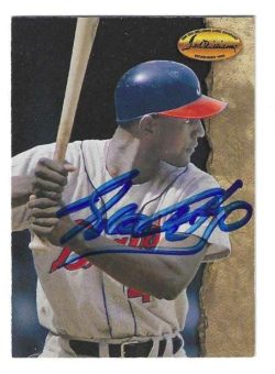 Autographed RICO CARTY Atlanta Braves 1994 Ted Williams Card Company Card