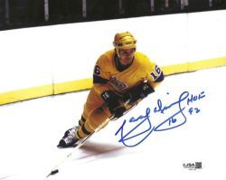 Autographed MARCEL DIONNE "HOF 92" 8x10 Los Angeles Kings Photo JSA