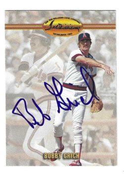Autographed BOBBY GRICH California Angels 1993 Ted Williams Card Company Card
