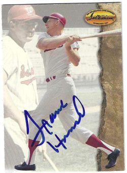 Autographed FRANK HOWARD Washington Senators 1994 Ted Williams Card Company Card