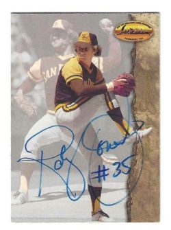 Autographed RANDY JONES San Diego Padres 1994 Ted Williams Card Company Card