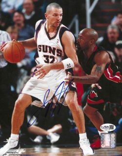 Autographed JASON KIDD 8X10 New Jersey Nets Photo JSA