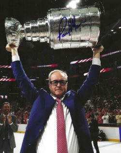 Autographed PAUL MAURICE 8x10 Florida Panthers Photo