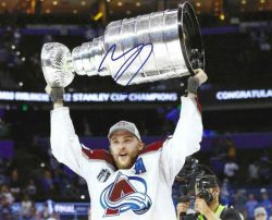 Autographed MIKKO RANTANEN 8x10 Colorado Avalanche Photo