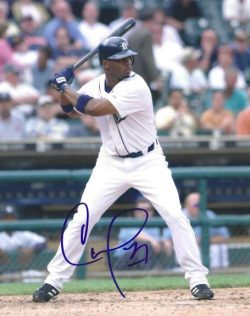 AUTOGRAPHED CRAIG MONROE 8X10 Detroit Tigers Photo