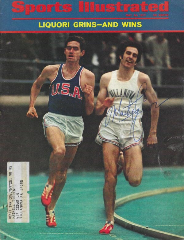 Autographed MARTY LIQUORI Sports Illustrated magazine 5/24/1971