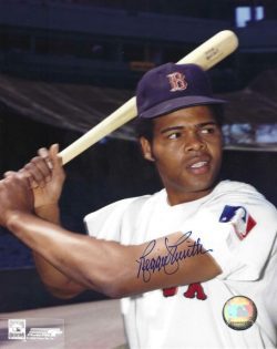AUTOGRAPHED REGGIE SMITH 8x10 Boston Red Sox photo