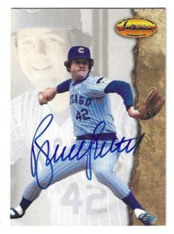 Autographed BRUCE SUTTER Chicago Cubs 1994 Ted Williams Card