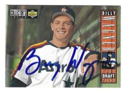 Autographed BILLY WAGNER Houston Astros 1994 Upper Deck Collectors Choice Card #29