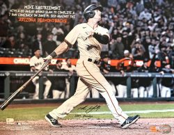 Autographed MIKE YASTRZEMSKI "Slam Francisco" San Francisco Giants 16X20 photo Fanatics