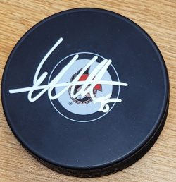 Autographed LINUS ULLMARK Ottawa Senators Hockey Puck