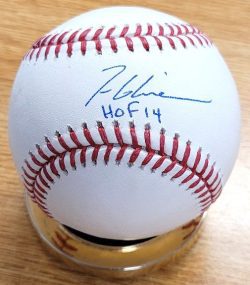 Autographed TOM GLAVINE "HOF 14" Official Major League Baseball JSA