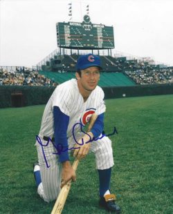 AUTOGRAPHED GLENN BECKERT 8x10 Chicago Cubs photo